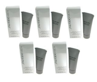 Brand New Shiseido Men Shaving Cream   Razor Burn Minimizer  Sample
