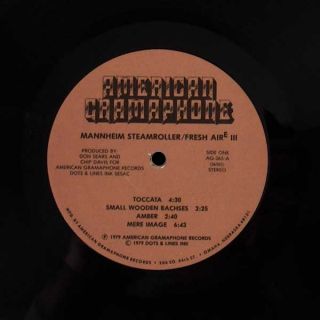 Mannheim Steamroller Fresh Aire III Album Vinyl LP 33