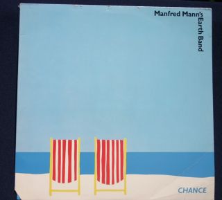 Manfred Manns Earth Band Chance 1980 Record LP Album