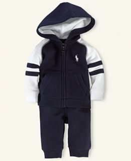 Ralph Lauren Baby Set, Baby Boys French Terry Hoodie and Pants