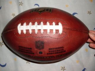 Wilson Official NFL Leather Game Ball Football “The Duke” F1100 K