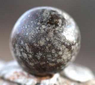 Carved Sphere NWA 869 Specimen Marble Crystal Carving Rock