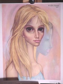 Group of 5 Margaret Keane Prints Each Print Is Awesome