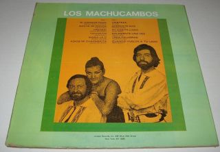 Los Machucambos El Condor Pasa LP Latin Folk