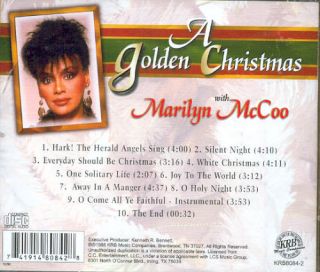 Golden Christmas with Marilyn McCoo CD 1998 Holiday Christmas