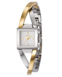 DKNY Watch, Womens Two Tone Stainless Steel Bracelet NY4812   All