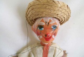 Mexican Vintage String Puppet Marionette