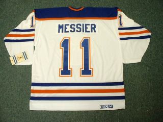 Mark Messier Edmonton Oilers Vintage Home Jersey XXL