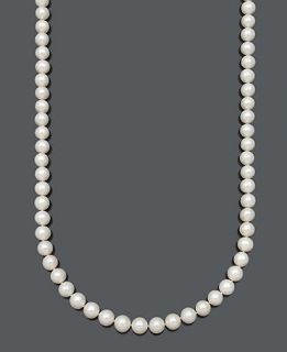 Necklace, 36 14k Gold AA Cultured Freshwater Pearl Strand (10 11mm