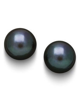 Button Stud Earrings (10 11mm)   Earrings   Jewelry & Watches