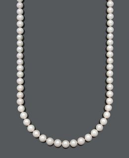 Necklace, 36 14k Gold AA+ Cultured Freshwater Pearl Strand (11 12mm