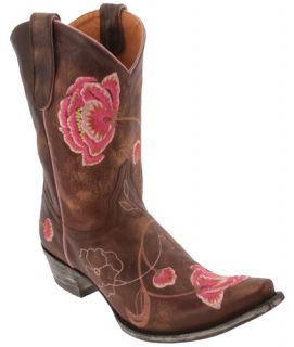 Old Gringo Brass Pink Leather Marsha 10 Western Boots Womens