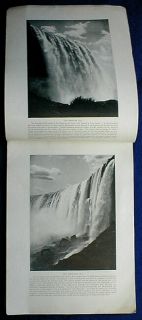 Niagara Falls Souvenir Photo Album Book 1899