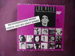 Lou Reed The Blue Mask Radio Special RCA Promo 1982 Vinyl LP