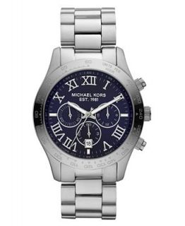 Michael Kors Watch, Mens Chronograph Layton Stainless Steel Bracelet