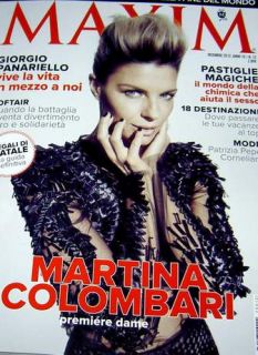 Maxim It December12 Martina Colombari
