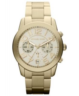 Michael Kors Watch, Womens Chronograph Gramercy Gold Tone Stainless