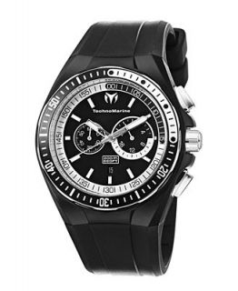 TechnoMarine Watch, Chronograph Cruise Sport 45mm Black and White
