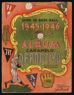 1945 46 Caramelo Deportivo Set in Album 99 100 Cards