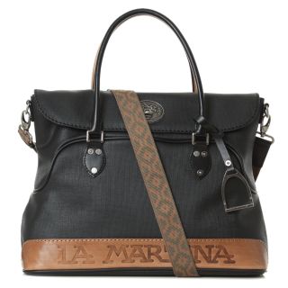 Bag La Martina Evita Handbag Shopping Black New Fashion 2012 for Sale