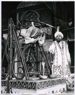 Vintage 1963 Mary Martin Broadway Jennie Sultan Snakes Stage Photo by