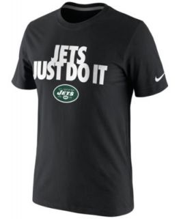 Nike NFL T Shirt, New York Jets Authentic Logo Tee   Mens Sports Fan