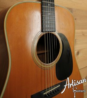 Vintage 1970 Martin D 28 Sitka Spruce and Indian Rosewood