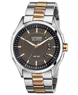 Citizen Watch, Mens Drive from Citizen Eco Drive Two Tone Stainless