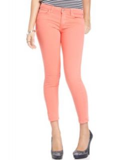 Else Jeans Skinny Jeans, Pink Wash Colored Denim   Womens