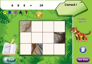 Animal Math – Takes your child from digit recognition through