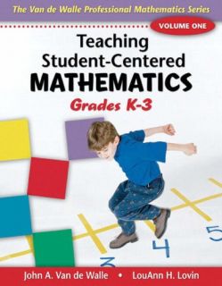 Teaching Student Centered Mathematics Grades K 3 1 Book