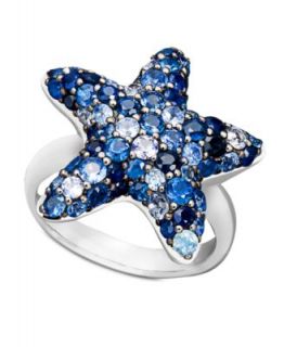 Balissima by Effy Collection Sterling Silver Ring, Multicolor Sapphire