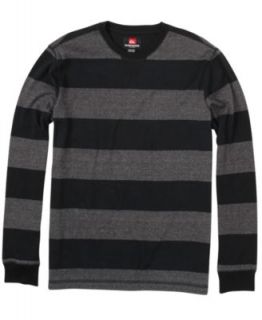 Quiksilver Shirt, Snit Stripe Long Sleeve Shirt