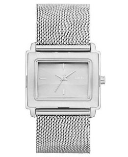 DKNY Watch, Womens Stainless Steel Mesh Bracelet 25x33mm NY8556   All