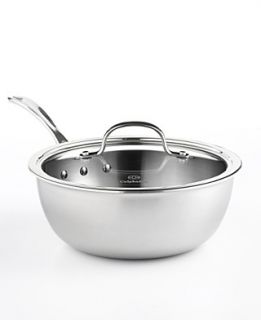 Calphalon Chefs Pan, Tri Ply Stainless Steel 3 Qt.