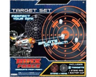 New Max Force Target Set Gun Blaster Ammo Board Shadowhawk Maximiser