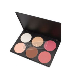 New 6 Color Makeup Cosmetic Blush Blusher Powder Palette