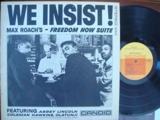 Max Roachs Freedom Now Suite Candid 9002 Stereo Original Pressing