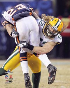 Clay Matthews BRUTE FORCE NFC Championship Game Green Bay Packers