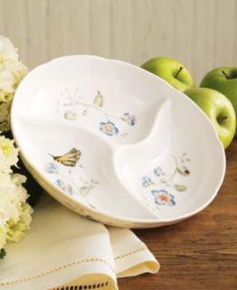 Lenox Dinnerware, Butterfly Meadow Figural Dragonfly Sectional Server