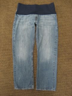 Mavi Brand Maternity Jeans Light Blue Jean Rigid Bootcut Size 33 XL