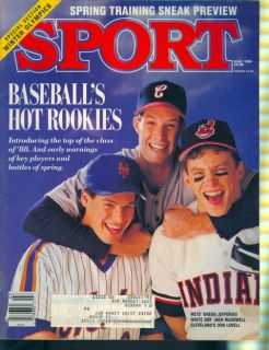 1988 Sport Magazine Gregg Jefferies McDowell Lovell