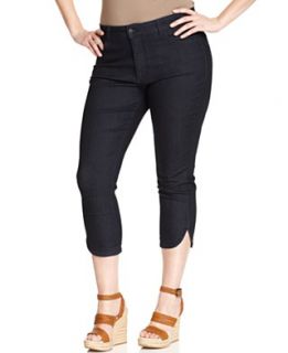Not Your Daughters Jeans Plus Size Jeans, Odette Capri, Dark Enzyme