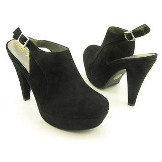 Me Too CAMEY14 Womens Sz 7 5 Black Slingback Clogs Mules Shoes
