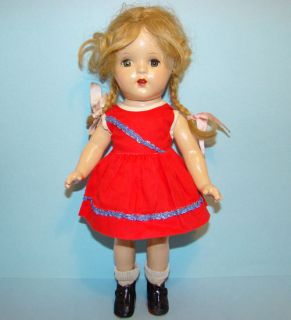 C1939 McGuffey ANA Playmate Composition Doll 13 in Beautiful