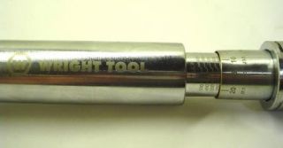 Wright Tool Torque Wrench Max 600 ft lb 1 Square Drive Ratchet