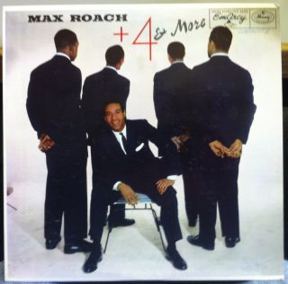 MAX ROACH plus + 4 four more LP Mint  195J 39 Japan Audiophile 1984