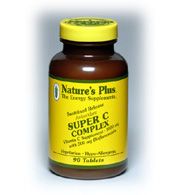 Natures Plus   Super C Complex Sustained Release, 1000 mg, 90 tablets