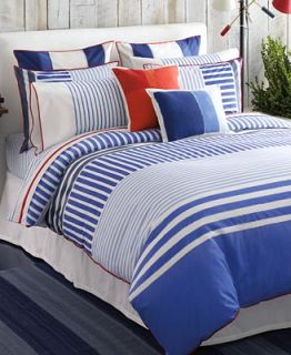 Tommy Hilfiger Bedding, Mariners Cove Twin Duvet Cover Set