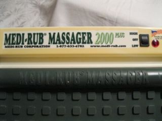 Professional Medi Rub Foot Massager 2000 Plus 2 Speed ~ EXCELLENT